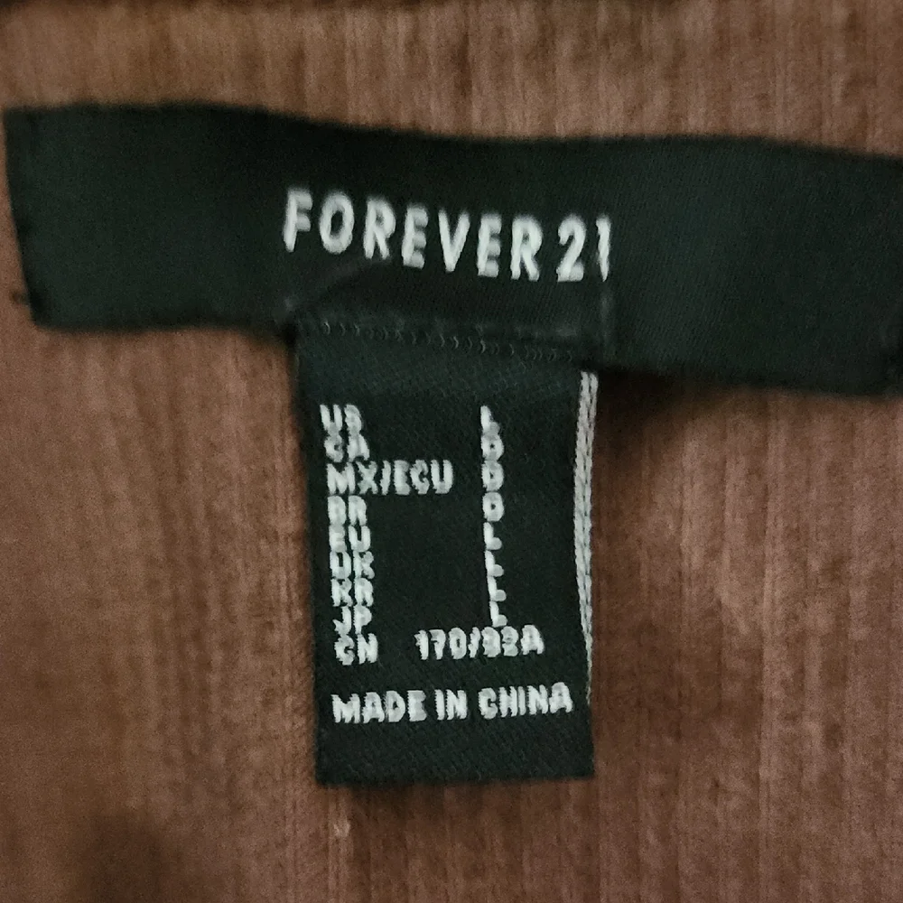 Forever 21 Brown Corduroy Jean Jacket - Picture 2 of 6